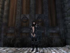 Alexia in Dark Illusion Armor
