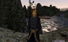 Pretty Lady in Morrowind with Strange Disease