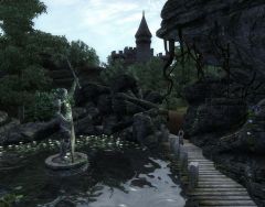 Statue in The Lake