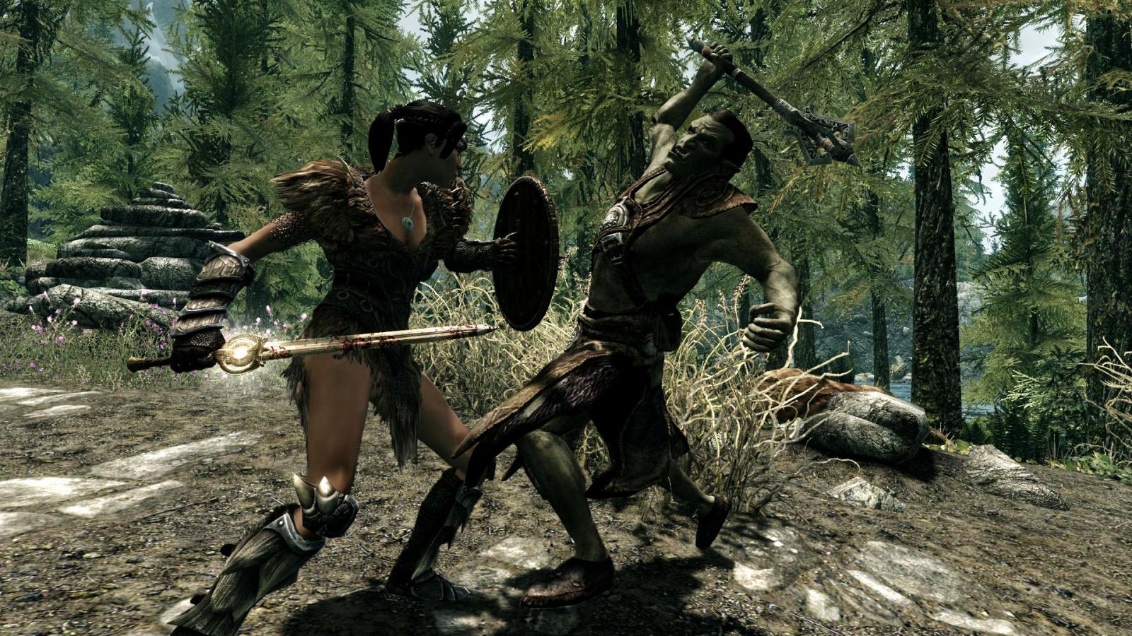 The elder v skyrim