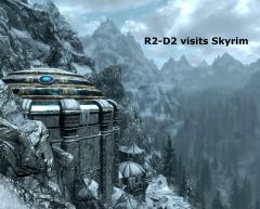 R2-D2 visits Skyrim.jpg