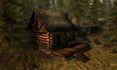 Stroti's log cabin for Skyrim