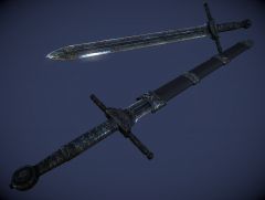 Ebony Sword - Replacer