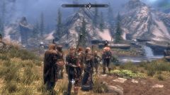 13/ Group before Dragonborn's departure from Sovngarde.