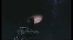 Dragonborn, beneath the Lunar Lorkhan