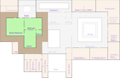 Master Suite (3rd floor) Blueprint